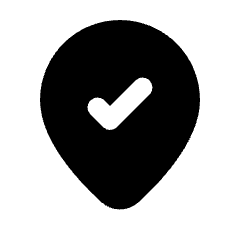 Where To Vote Fill Icon from Rounded Fill - Material Pro Set