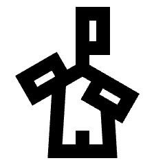 Windmill Icon from Sharp Line - Streamline Material Set