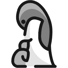 Marine Mammal Penguin Mother Icon from Ultimate Colors Set