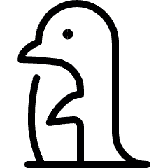 Marine Mammal Penguin Icon from Ultimate Light Set