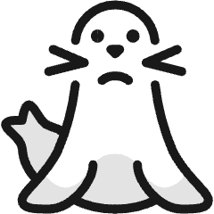 Marine Mammal Seal Icon from Ultimate Colors Set