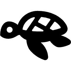 Marine Mammal Turtle Icon from Ultimate Bold Set