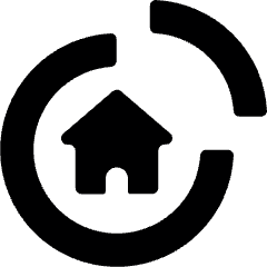 Real Estate Market House Icon from Ultimate Bold Set