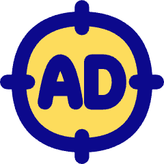 Advertising Audience Target Icon from Flex Pop Set