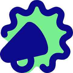 Advertising Megaphone Icon from Flex Pop Set