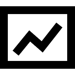 Analytics Board Icon from Sharp Remix Set