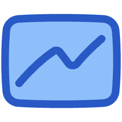 Analytics Board Icon from Plump Duo Set