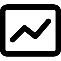 Analytics Board Icon from Core Remix Set