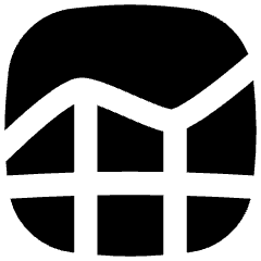 Analytics Graph Net Icon from Flex Solid Set