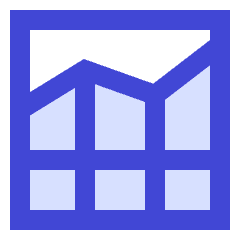 Analytics Graph Net Icon from Sharp Duo Set