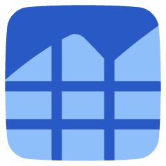 Analytics Graph Net Icon from Plump Flat Set