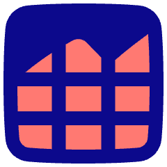 Analytics Graph Net Icon from Plump Pop Set