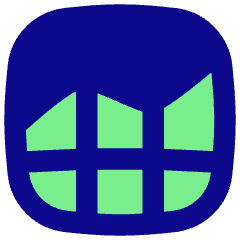 Analytics Graph Net Icon from Flex Pop Set