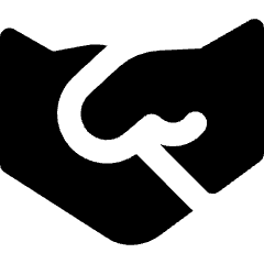 Business Handshake Icon from Core Solid Set