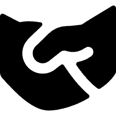 Business Handshake Icon from Flex Solid Set