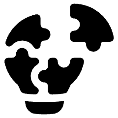 Business Idea Icon from Plump Solid Set