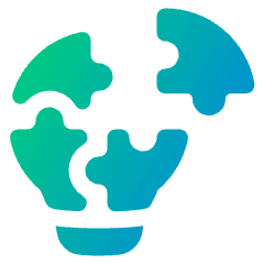 Business Idea Icon from Plump Gradient Set