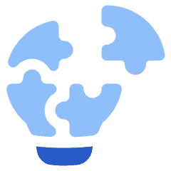 Business Idea Icon from Plump Flat Set