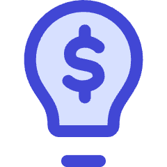 Business Idea Money Icon from Flex Duo Set
