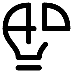 Business Idea Icon from Flex Line Set