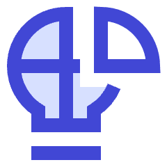 Business Idea Icon from Sharp Duo Set
