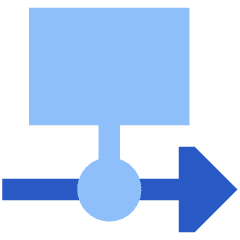 Business Progress Bar 1 Icon from Sharp Flat Set