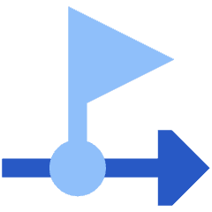 Business Progress Bar 2 Icon from Sharp Flat Set