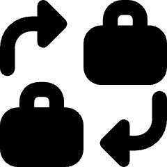 Business To Business Icon from Core Solid Set