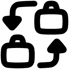 Business To Business Icon from Plump Remix Set