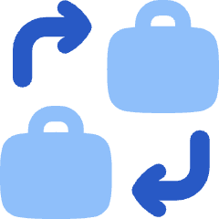 Business To Business Icon from Flex Flat Set