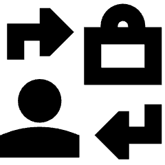 Business To Consumer Icon from Sharp Remix Set