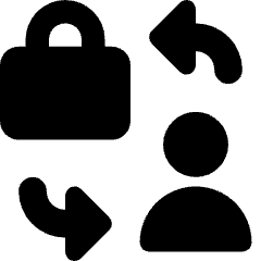 Business To Consumer Icon from Core Solid Set