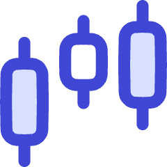 Candles Chart Icon from Flex Duo Set