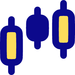 Candles Chart Icon from Flex Pop Set