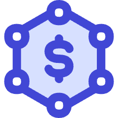 Cash Molecule Icon from Flex Duo Set