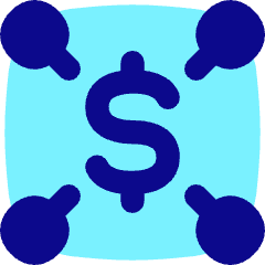 Cash Network Icon from Flex Pop Set