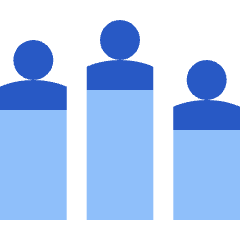 Competitor Analysis 2 Icon from Sharp Flat Set