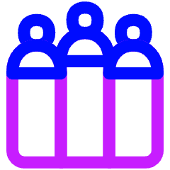 Competitor Analysis 2 Icon from Flex Neon Set