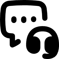 Contact Us Customer Support Icon from Flex Remix Set