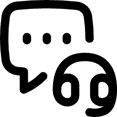 Contact Us Customer Support Icon from Flex Line Set