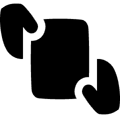 Contracts Icon from Plump Solid Set