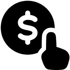 Investment Selection Icon from Plump Solid Set