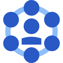 Omnichannel Icon from Sharp Flat Set