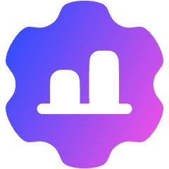 Optimization Icon from Plump Gradient Set