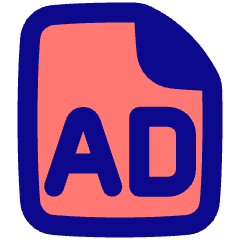 Print Advertising Icon from Plump Pop Set