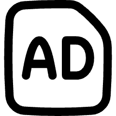 Print Advertising Icon from Flex Line Set