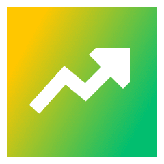 Rating Icon from Sharp Gradient Set