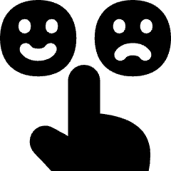 Satisfaction Icon from Flex Solid Set