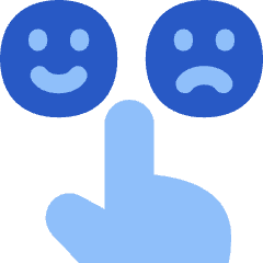 Satisfaction Icon from Flex Flat Set