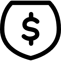 Security Shield Icon from Flex Line Set
